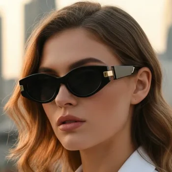 Fashionable Oval Trendy Sunglasses