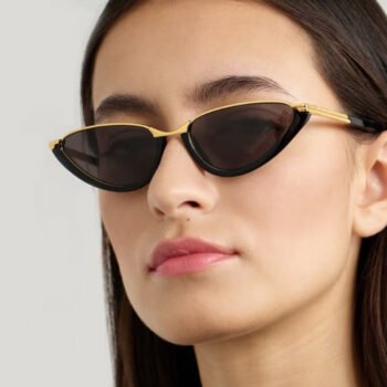 Half Frame Cat Eye Designer Sunglasses